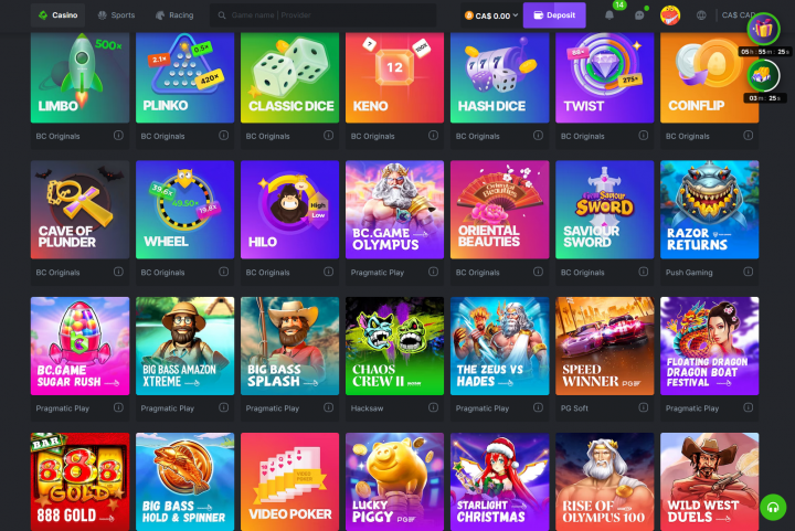 Explore the Excitement of BC Game Online Crypto Casino